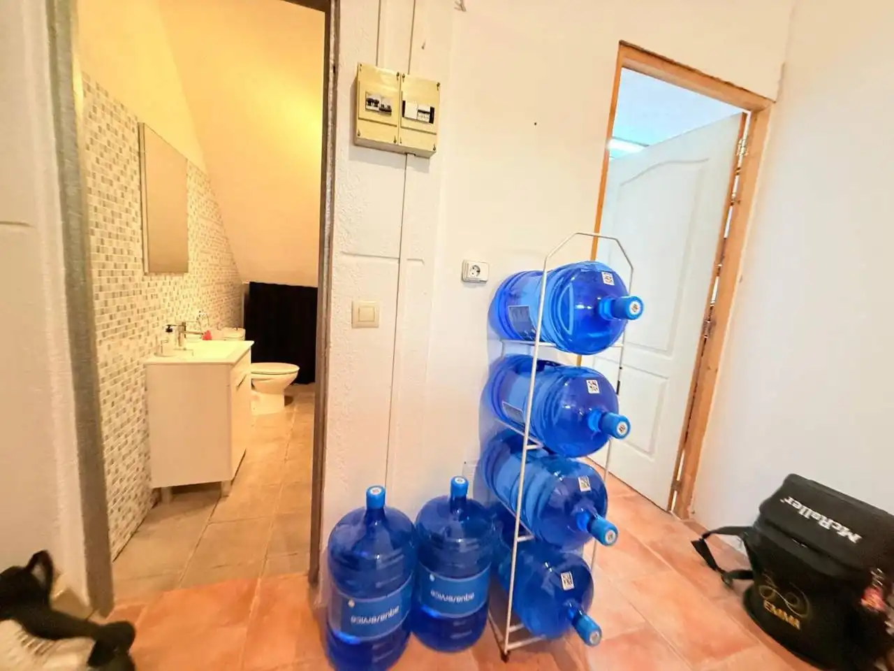 Bathroom of Houses for sale in Hostalric  with Air Conditioner, Heating and Private garden
