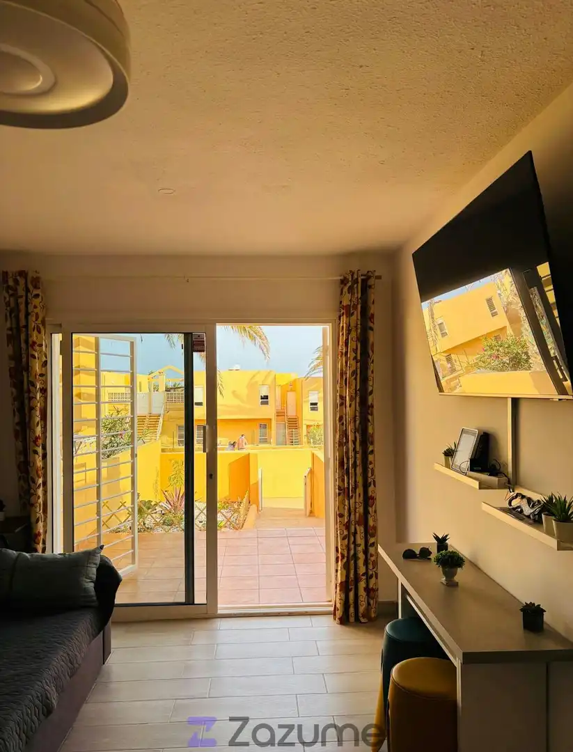 Exterior view of Flat for rent in Pájara  with Parquet flooring, Terrace and Swimming Pool