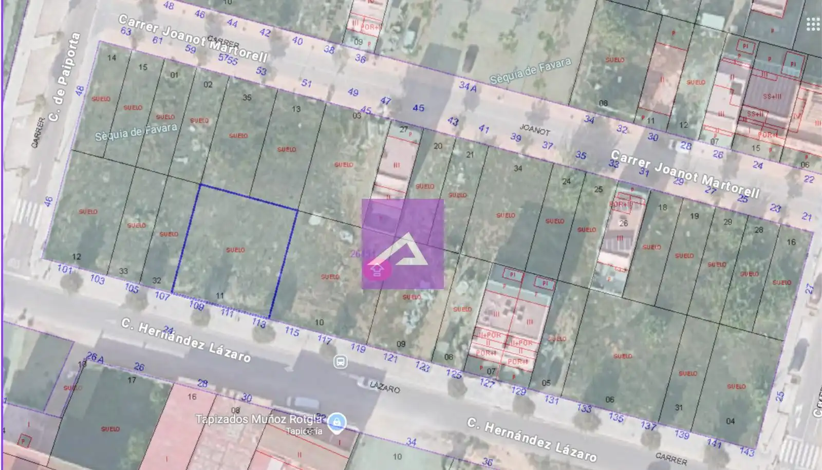 Wohnbaugrundstück zum Verkauf in Carrer Hernández Lázaro 140, imagen 4