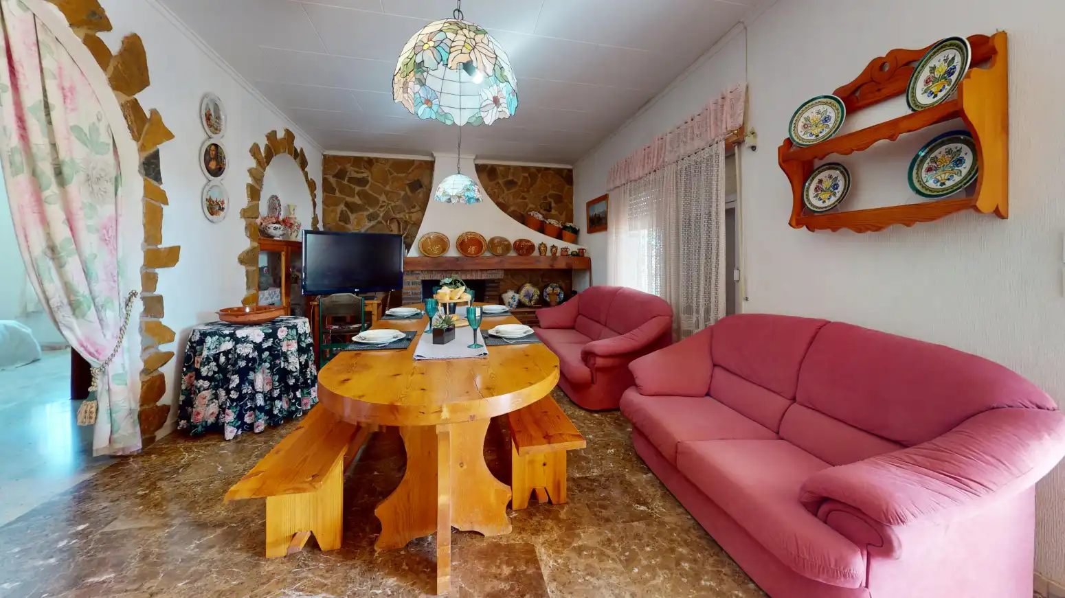 Sala de estar de Casa o chalet en venta en Novelda con Aire acondicionado, Jardín privado y Terraza