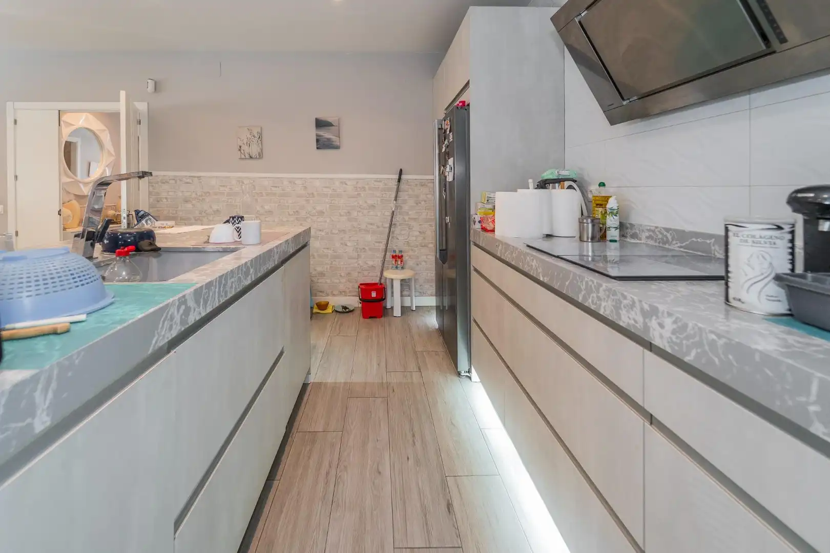 Cocina de Casa o chalet en venta en Olías del Rey con Aire acondicionado, Calefacción y Jardín privado