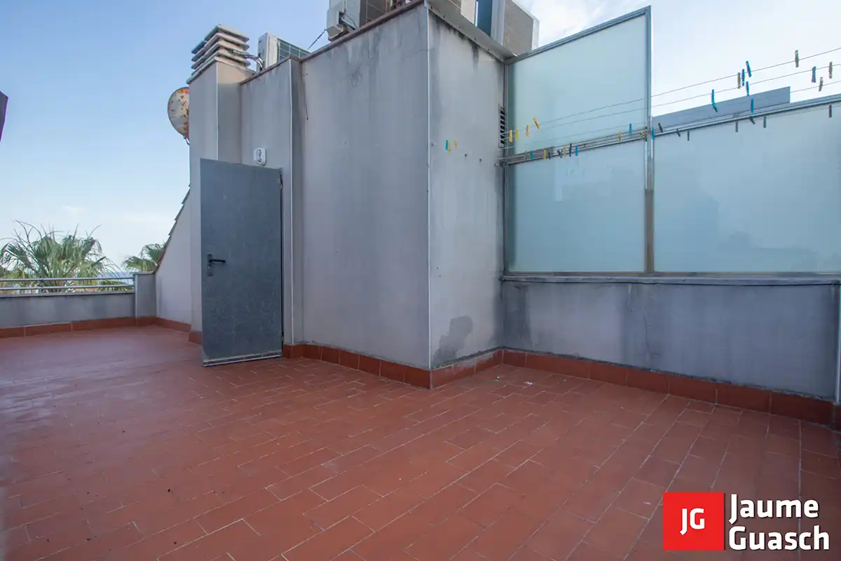 Terrace of Flat for sale in Torredembarra  with Air Conditioner, Heating and Parquet flooring