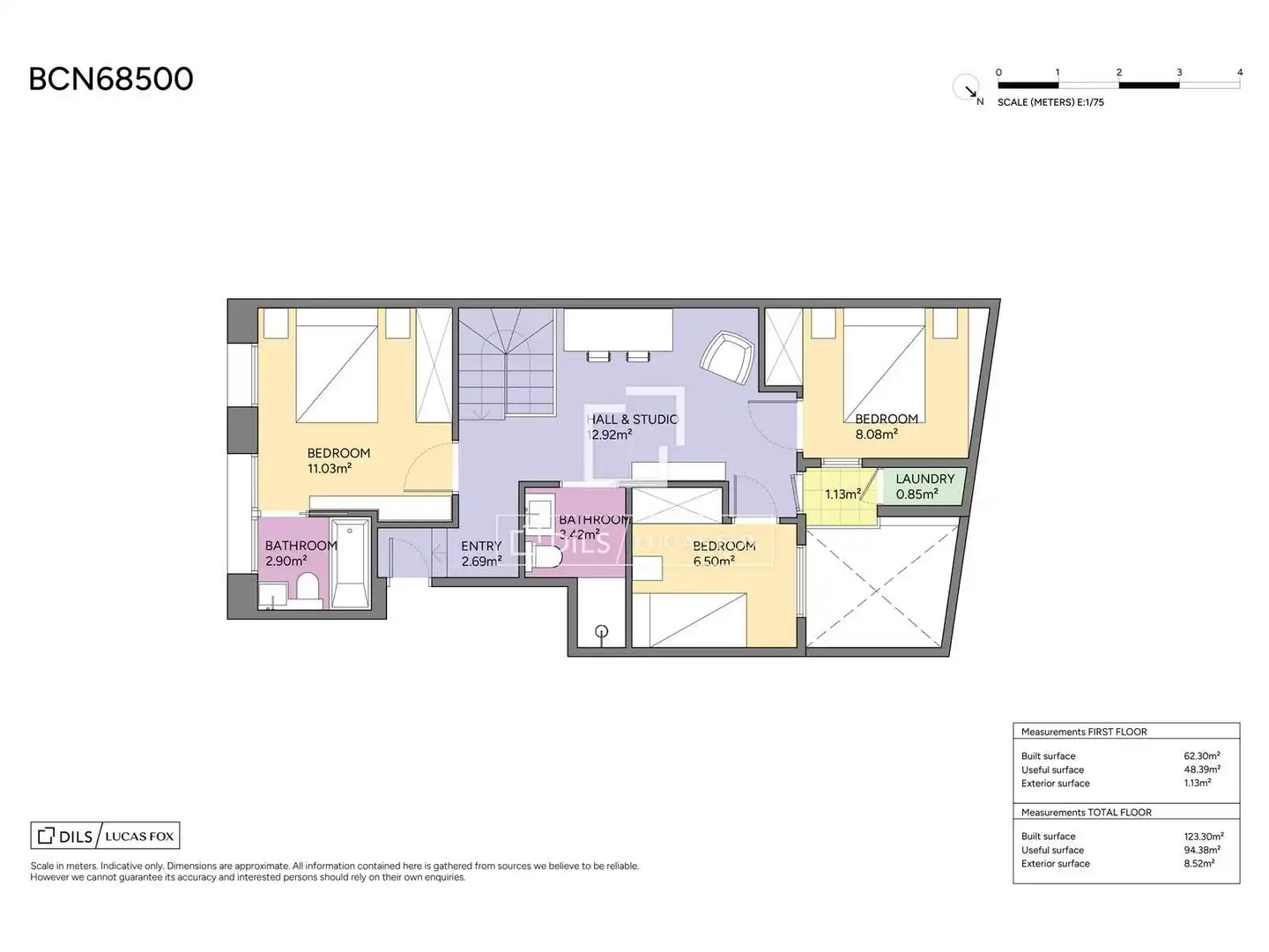 Piso en venta en Barcelona con Aire acondicionado, Calefacción y Trastero