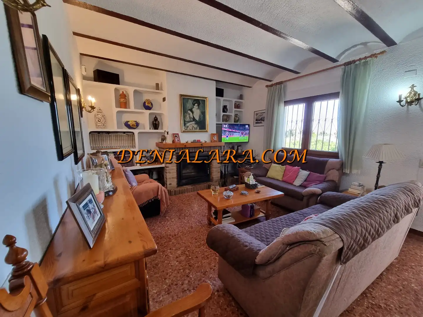 Sala de estar de Casa o chalet en venta en Dénia con Jardín privado, Terraza y Trastero