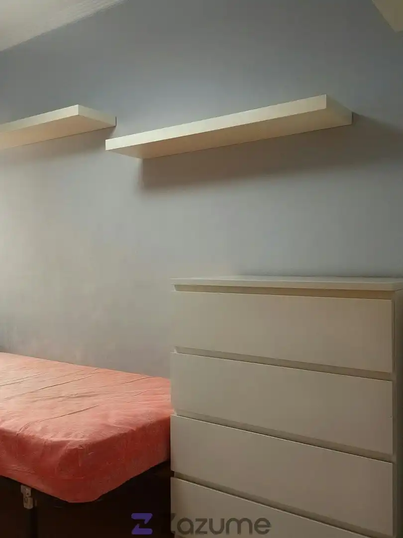 Schlafzimmer von Wohnung zur Miete in Sevilla mit Klimaanlage, Heizung und Möbliert