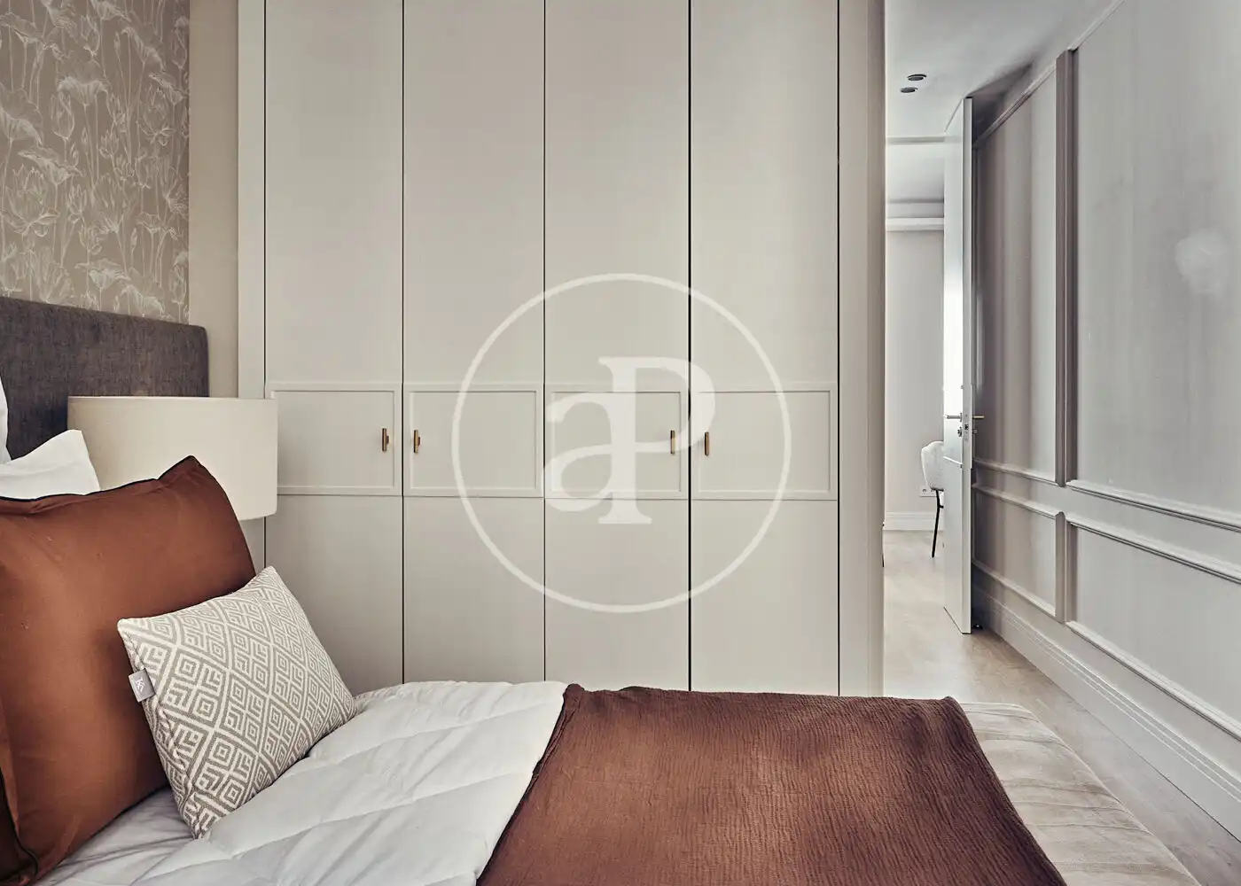 Schlafzimmer von Wohnung zum Verkauf in Madrid mit Klimaanlage, Heizung und Terrasse
