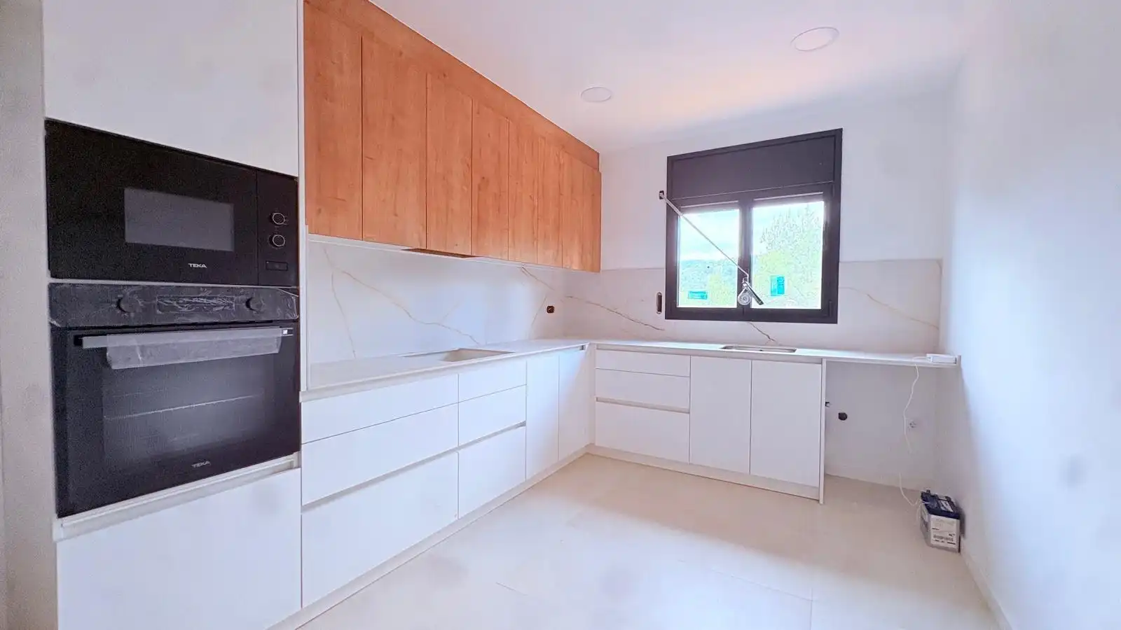 Cocina de Casa o chalet en venta en Castellar del Vallès con Calefacción, Parquet y Terraza