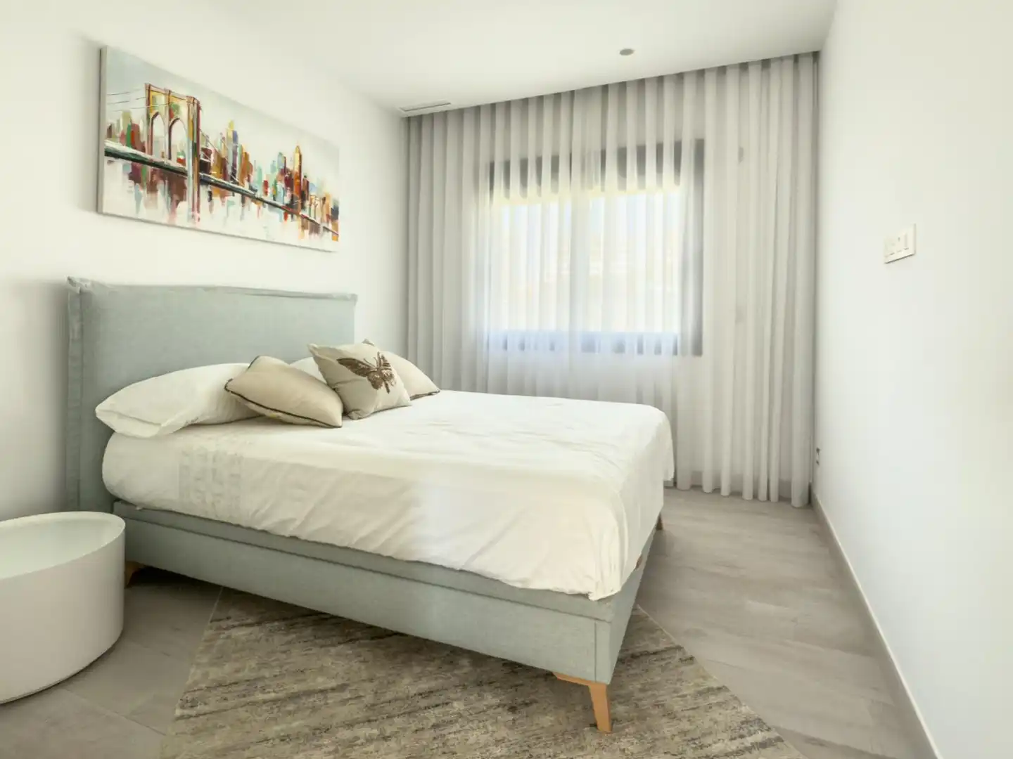 Schlafzimmer von Haus oder Chalet zum Verkauf in Finestrat mit Klimaanlage, Privatgarten und Terrasse
