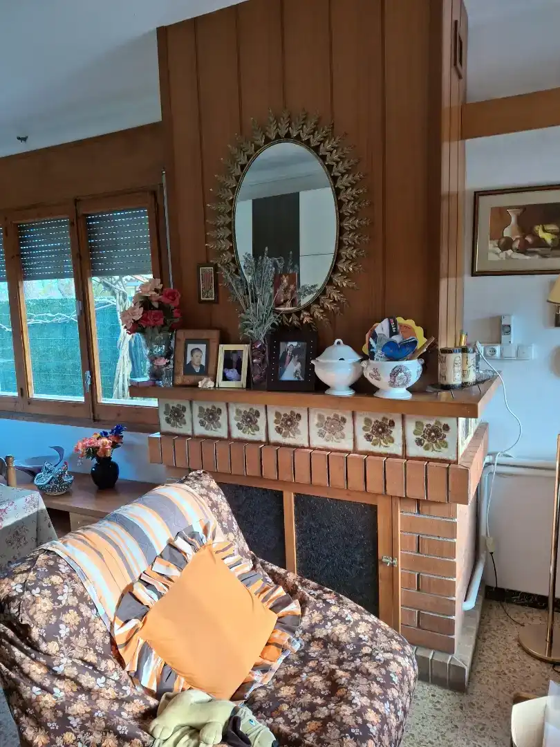 Sala d'estar de Casa o xalet en venda en Olius amb Aire condicionat