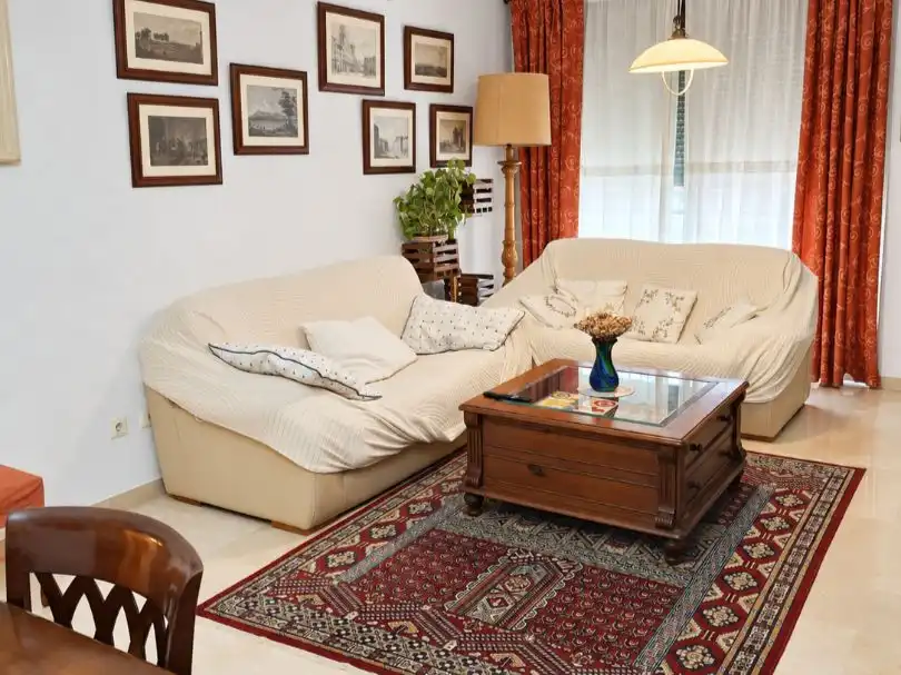 Living room of Flat for sale in  Valencia Capital  with Air Conditioner, Terrace and Balcony