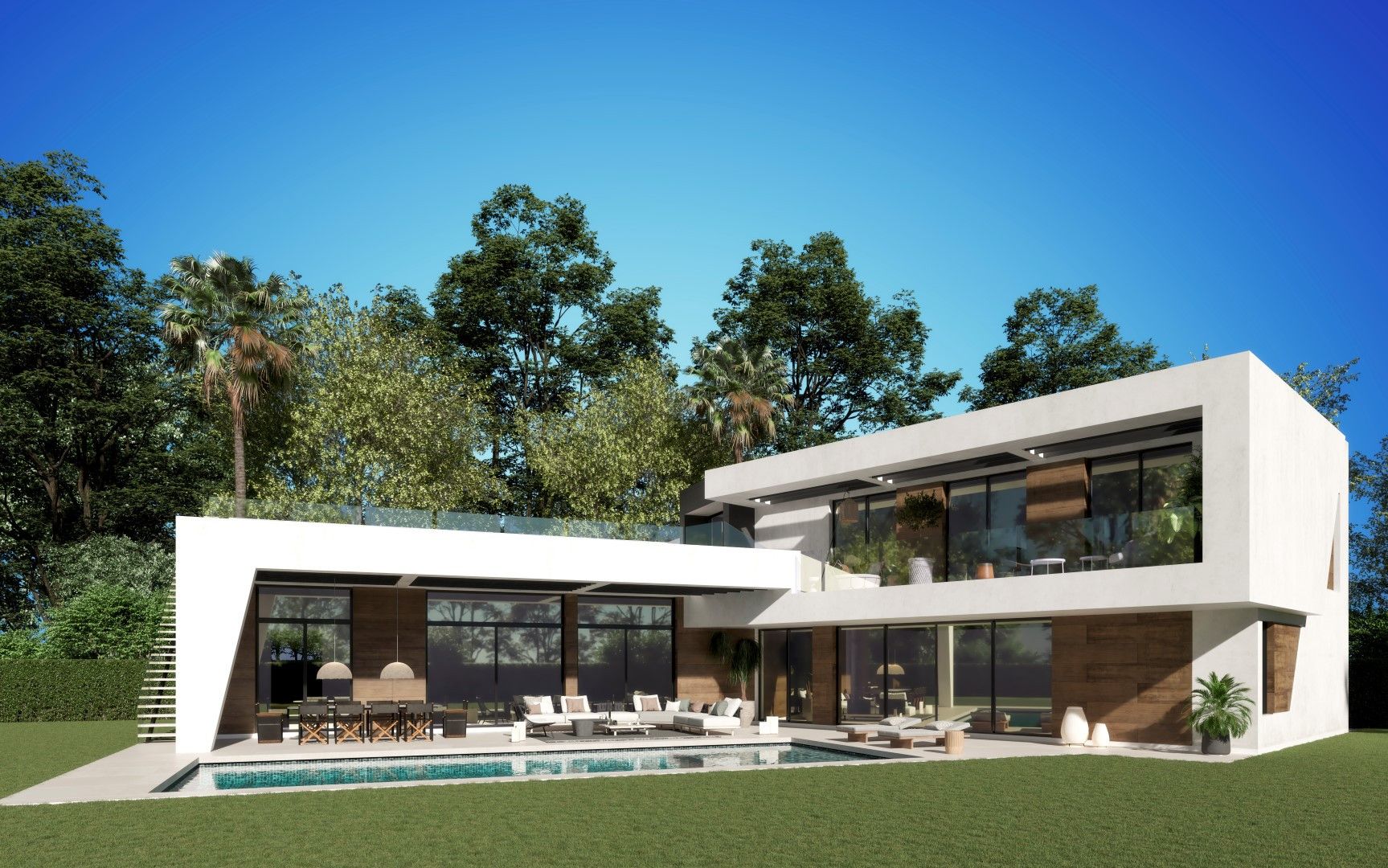 Exterior view of House or chalet for sale in Marbella  with Air Conditioner, Heating and Private garden