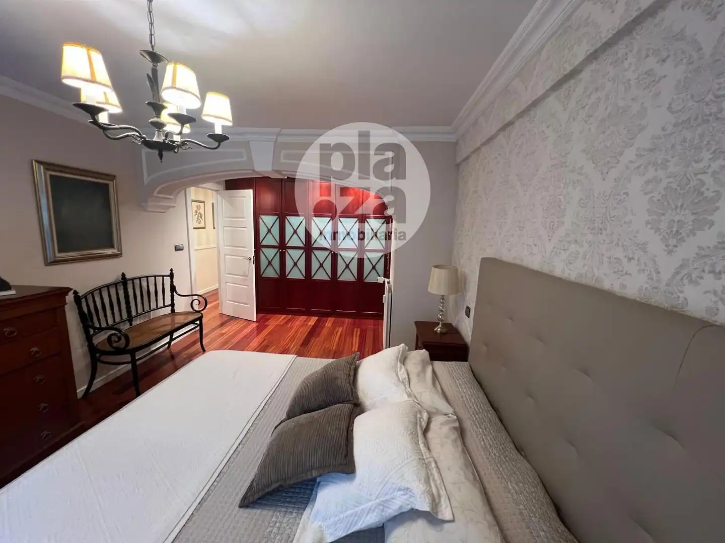 Bedroom of Flat for sale in Burgos  with Heating and Terrace