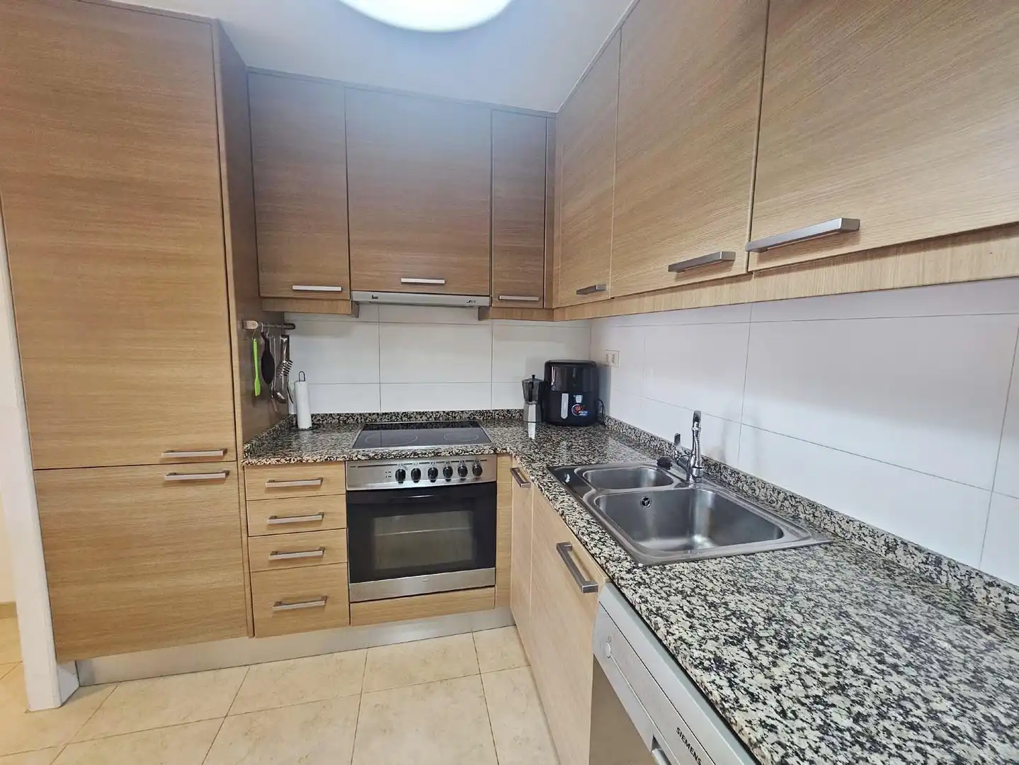 Kitchen of Flat for sale in Sant Feliu de Guíxols  with Heating, Private garden and Terrace