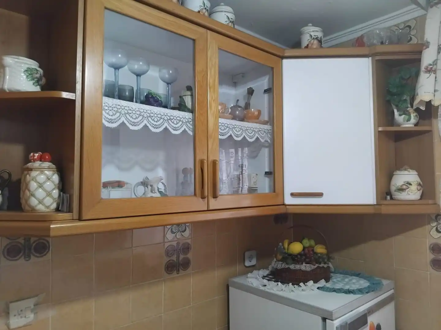 Cuina de Pis en venda en Palencia amb Calefacció, Parquet i Terrassa