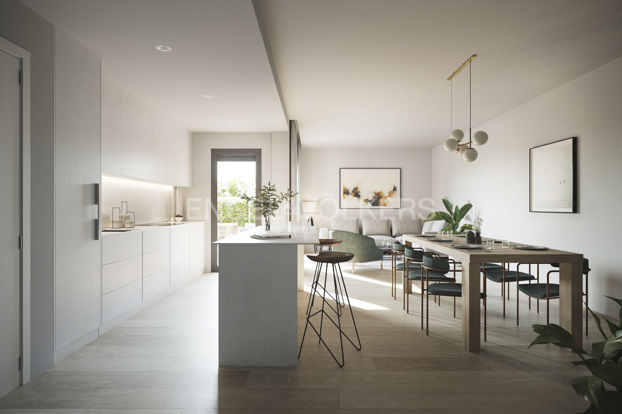 Kitchen of Attic for sale in Sabadell  with Air Conditioner, Heating and Parquet flooring