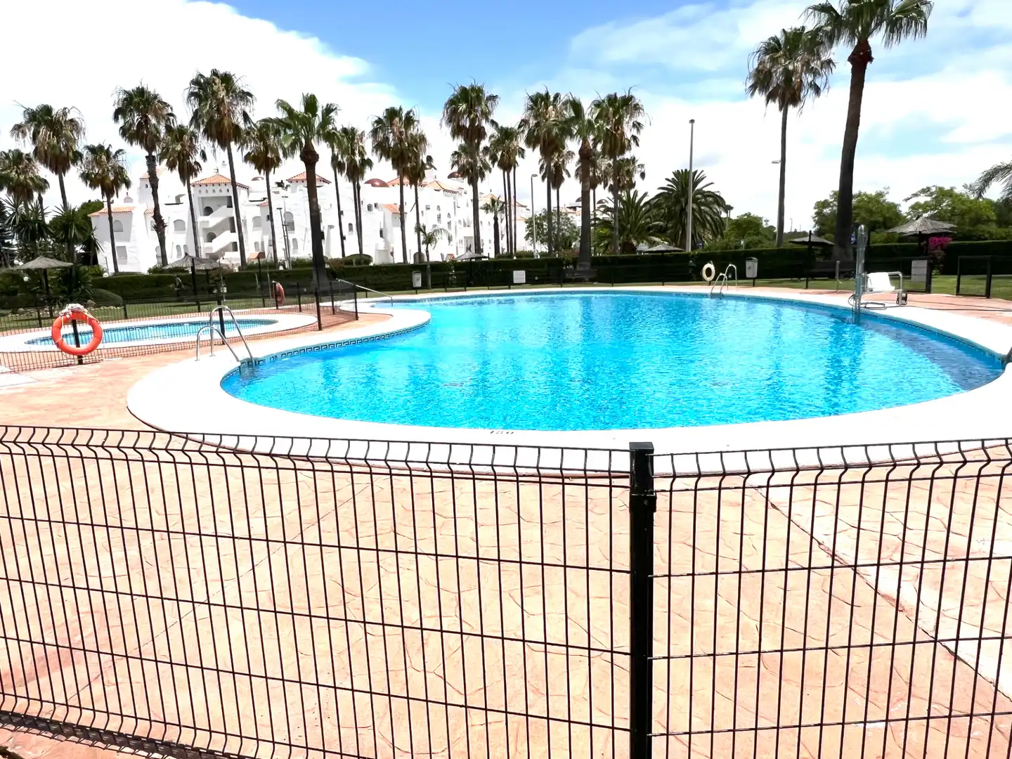 Swimming pool of Flat for sale in Rota  with Heating, Private garden and Terrace