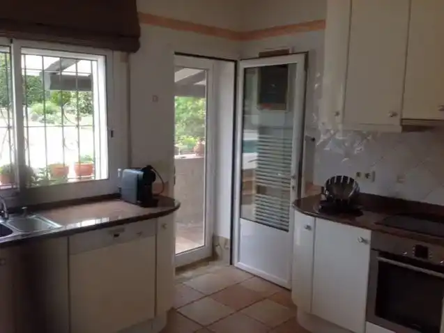 Cocina de Piso en venta en Llagostera con Aire acondicionado, Jardín privado y Trastero