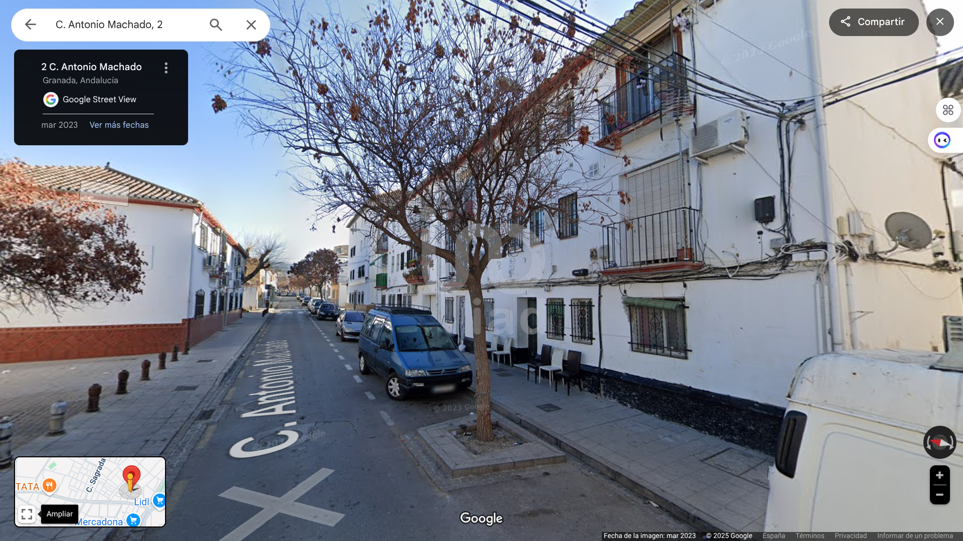 Vista exterior de Piso en venta en  Granada Capital