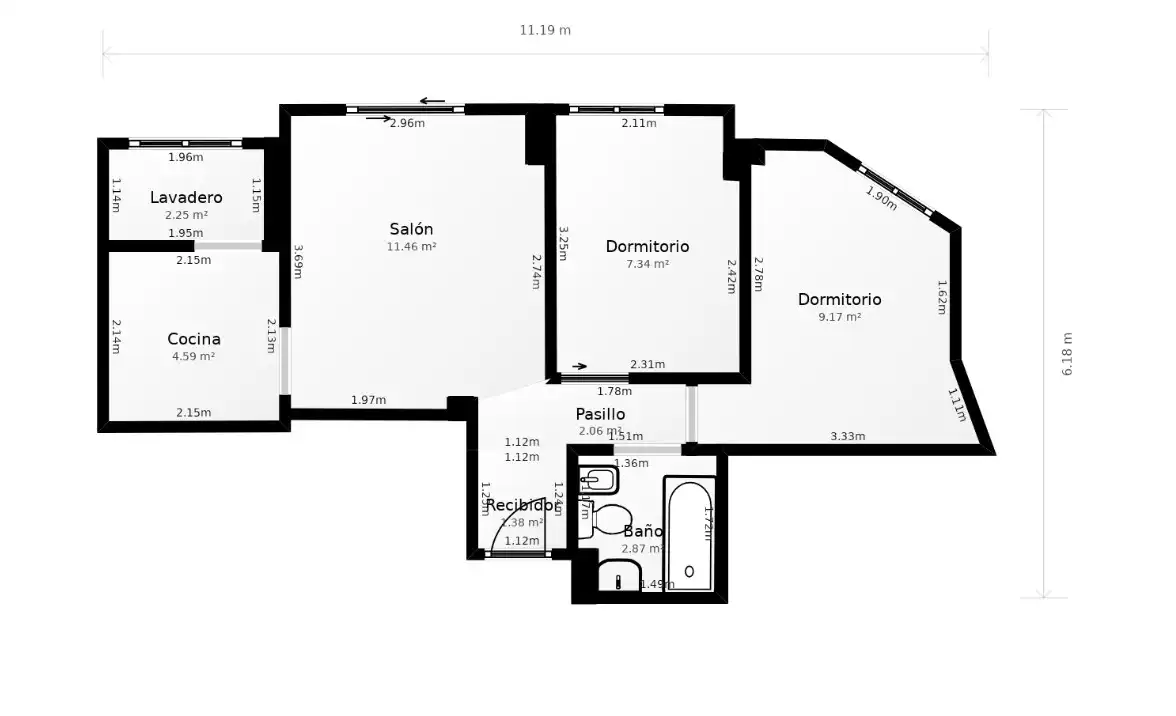 Flat with lift for sale in Calle Bonifaz, imagen 2