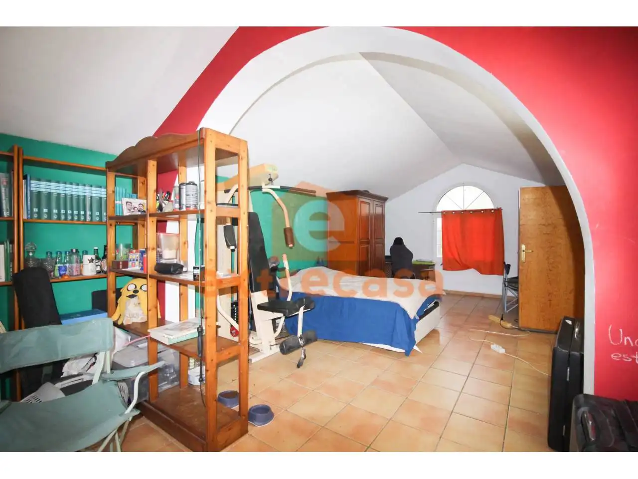 Schlafzimmer von Haus oder Chalet zum Verkauf in Badajoz mit Klimaanlage, Heizung und Privatgarten