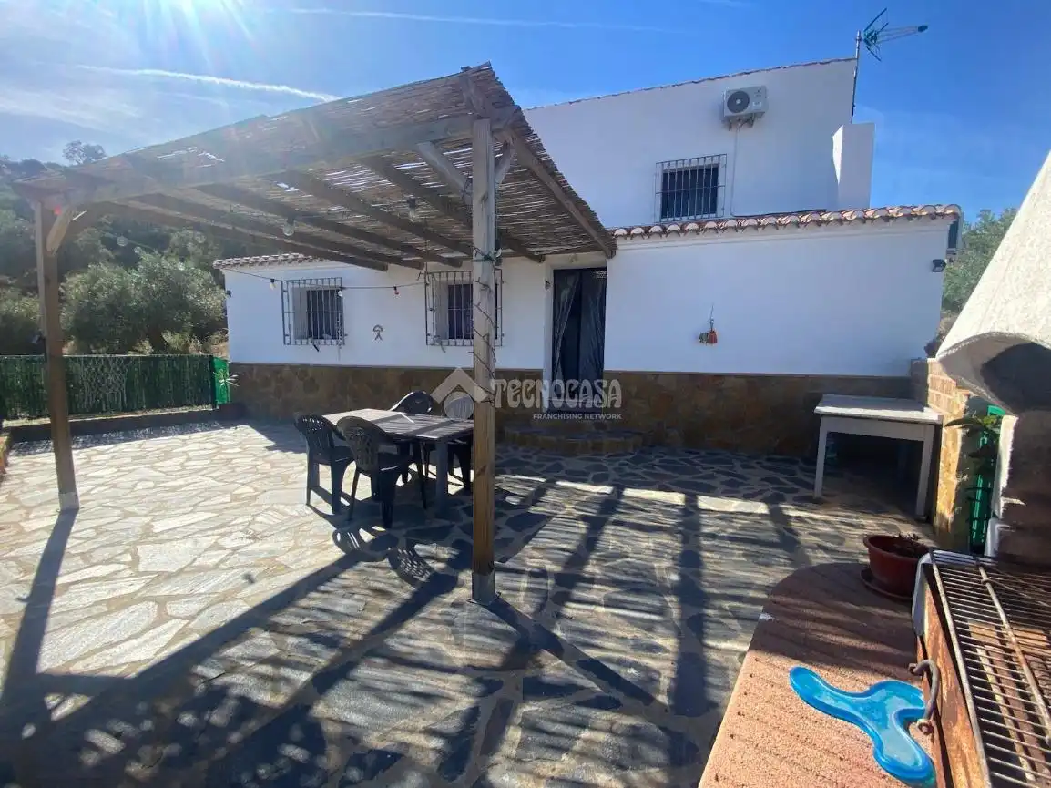 Vista exterior de Finca rústica en venda en Bédar amb Aire condicionat, Jardí privat i Moblat