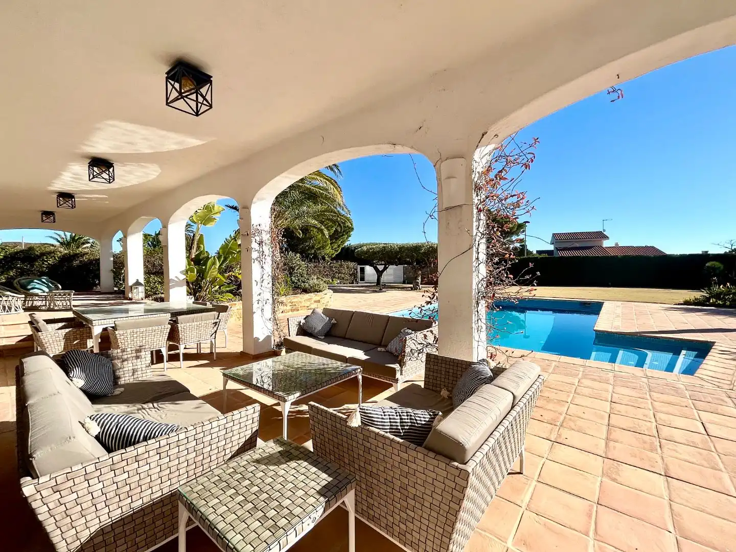 Terraza de Casa o chalet en venta en L'Ametlla de Mar  con Aire acondicionado, Terraza y Piscina