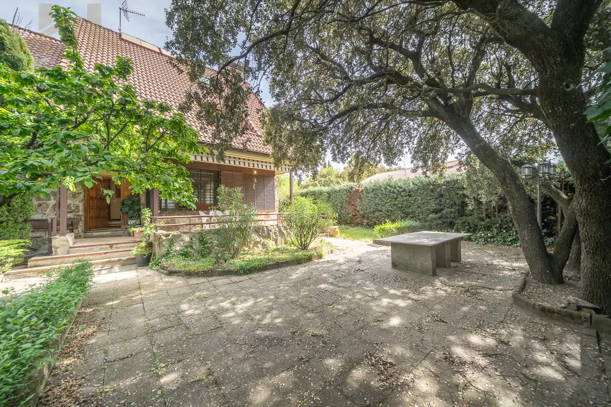 Jardín de Casa o chalet en venta en Alpedrete con Trastero