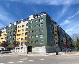 Exterior view of Flat for sale in Burgos Capital  with Heating, Parquet flooring and Storage room