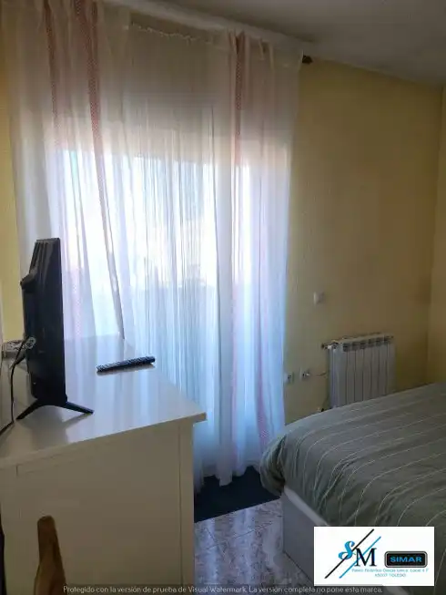 Habitación de Casa adosada en venta en Numancia de la Sagra con Aire acondicionado, Calefacción y Jardín privado
