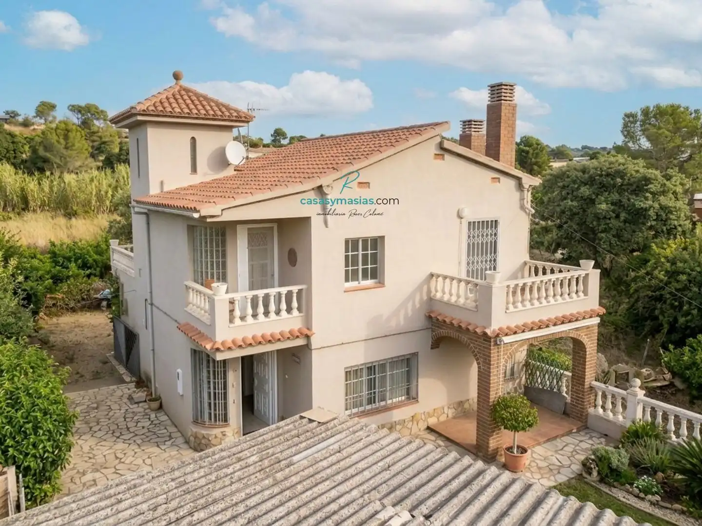 Vista exterior de Casa o chalet en venta en Torrelavit con Aire acondicionado, Calefacción y Jardín privado