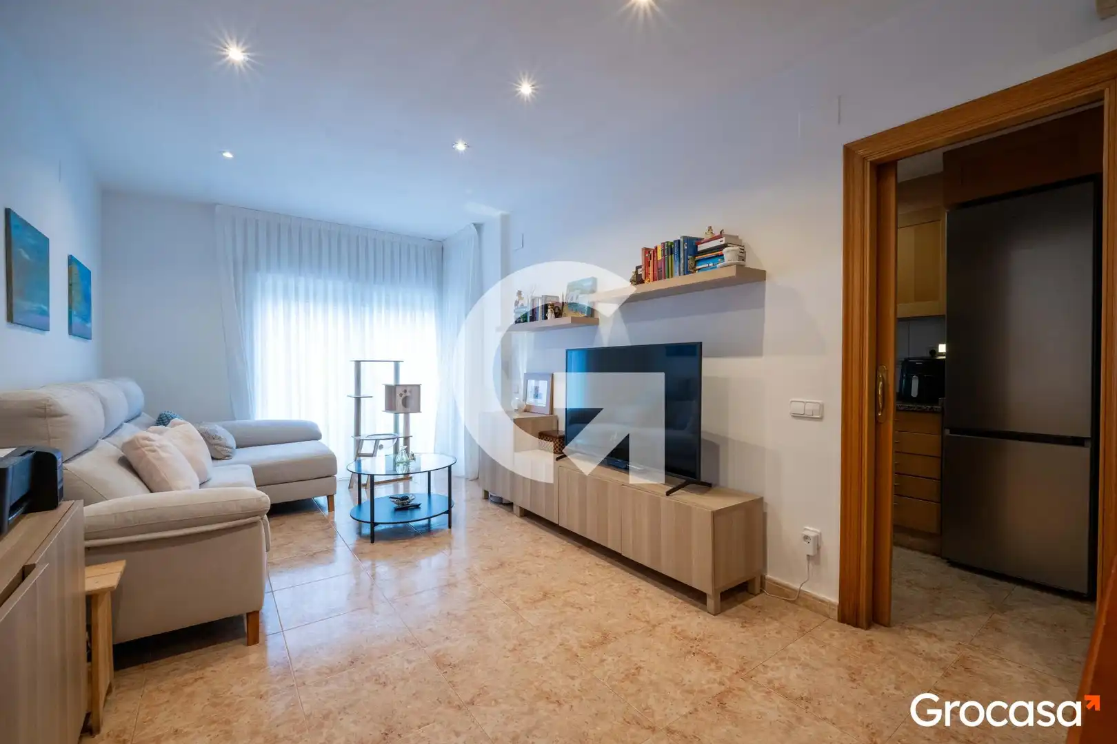 Sala de estar de Piso en venta en Mataró con Aire acondicionado, Calefacción y Trastero