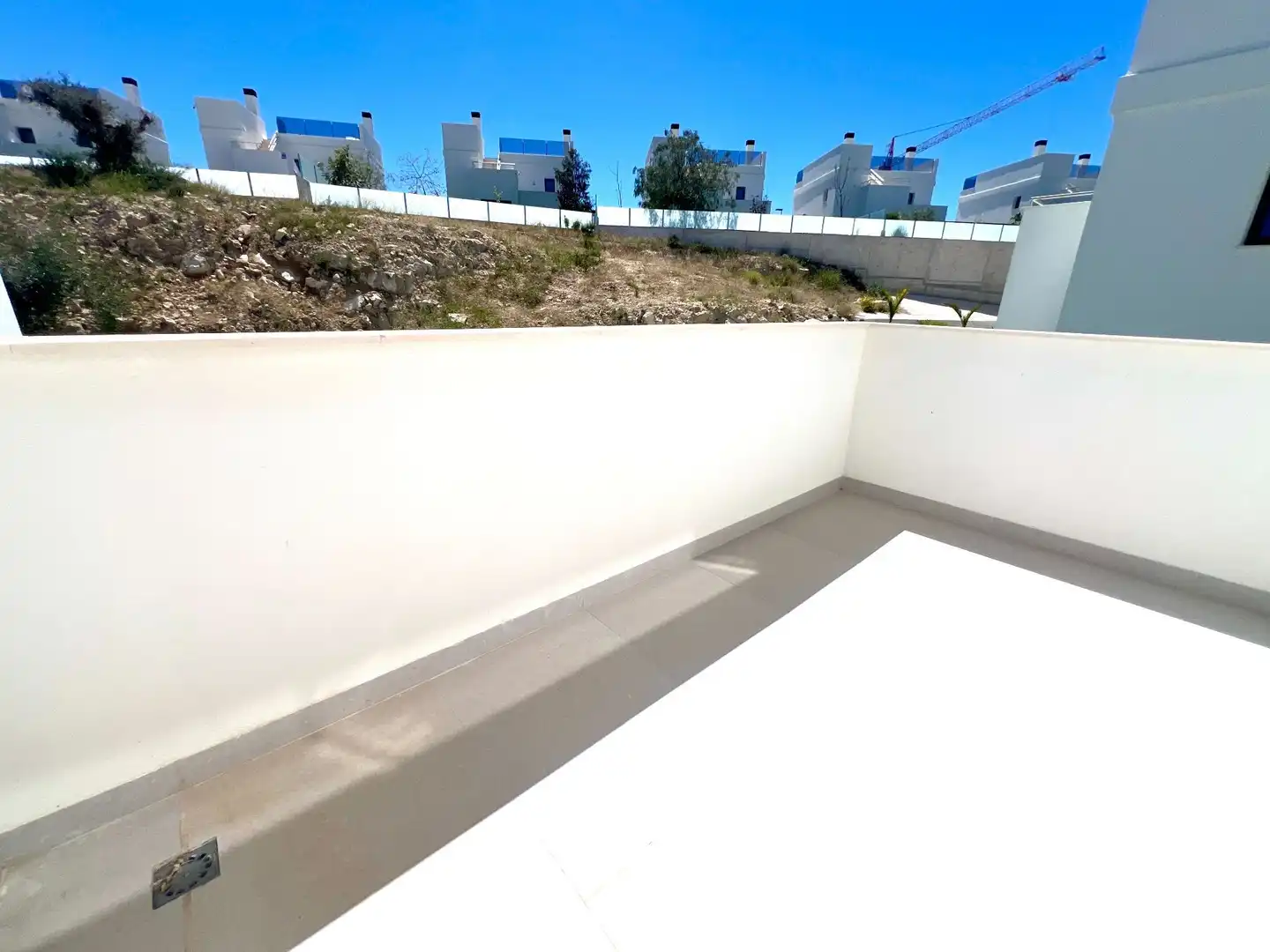 Terrasse von Haus oder Chalet zum Verkauf in Mutxamel mit Klimaanlage, Heizung und Privatgarten