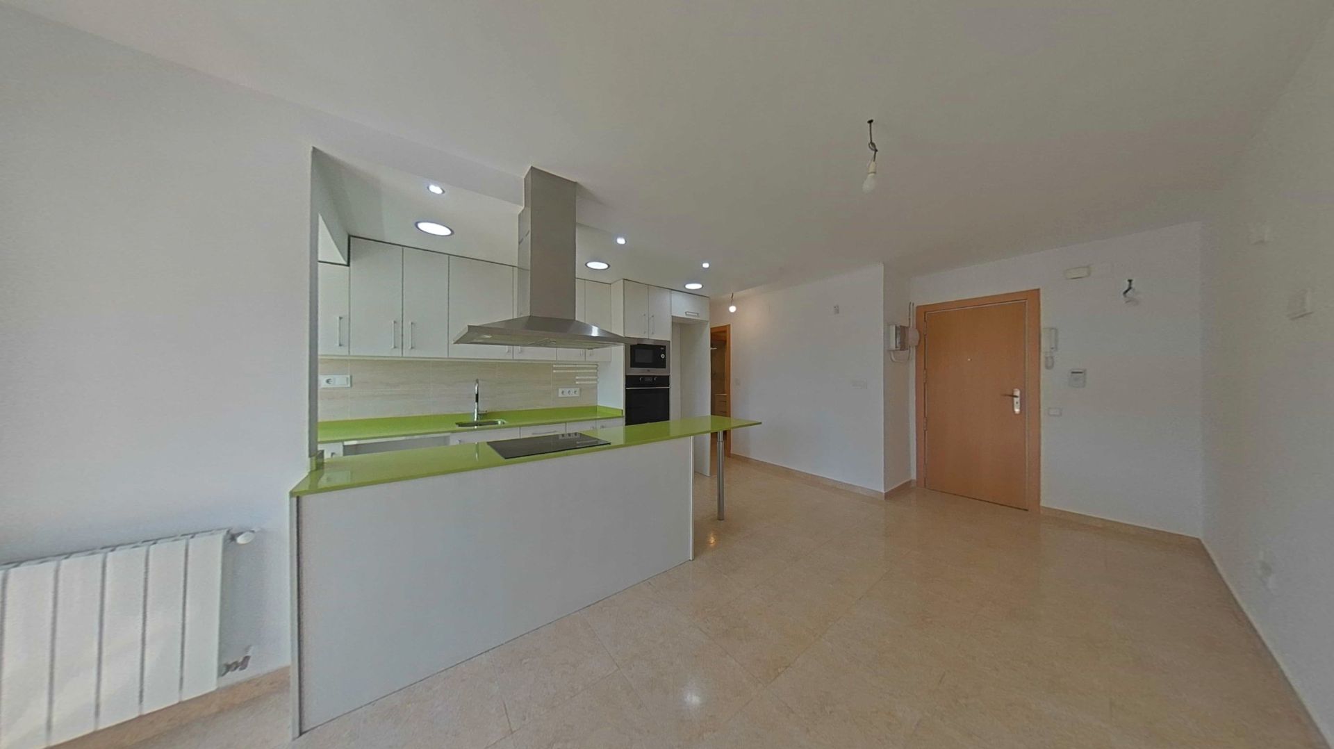 Kitchen of Flat for sale in Badalona  with Heating and Furnished