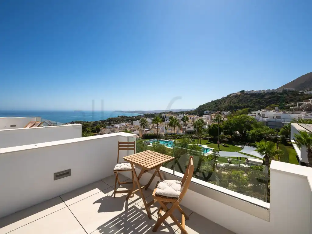 Terraza de Casa o chalet en venta en Benalmádena