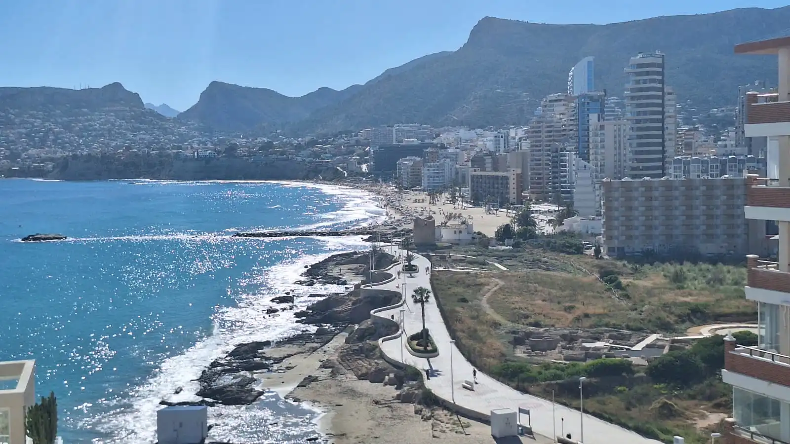 Exterior view of Apartments for sale in Calpe / Calp  with Air Conditioner, Terrace and Swimming Pool