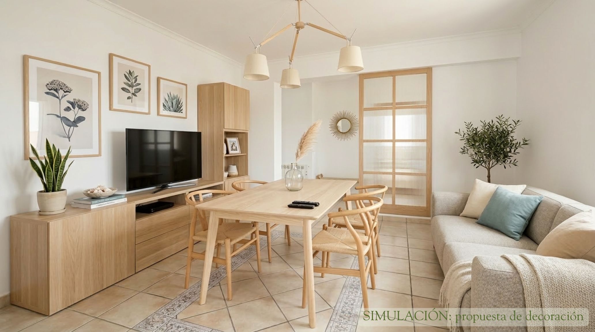 Comedor de Apartamento en venta en Dénia con Aire acondicionado, Calefacción y Terraza