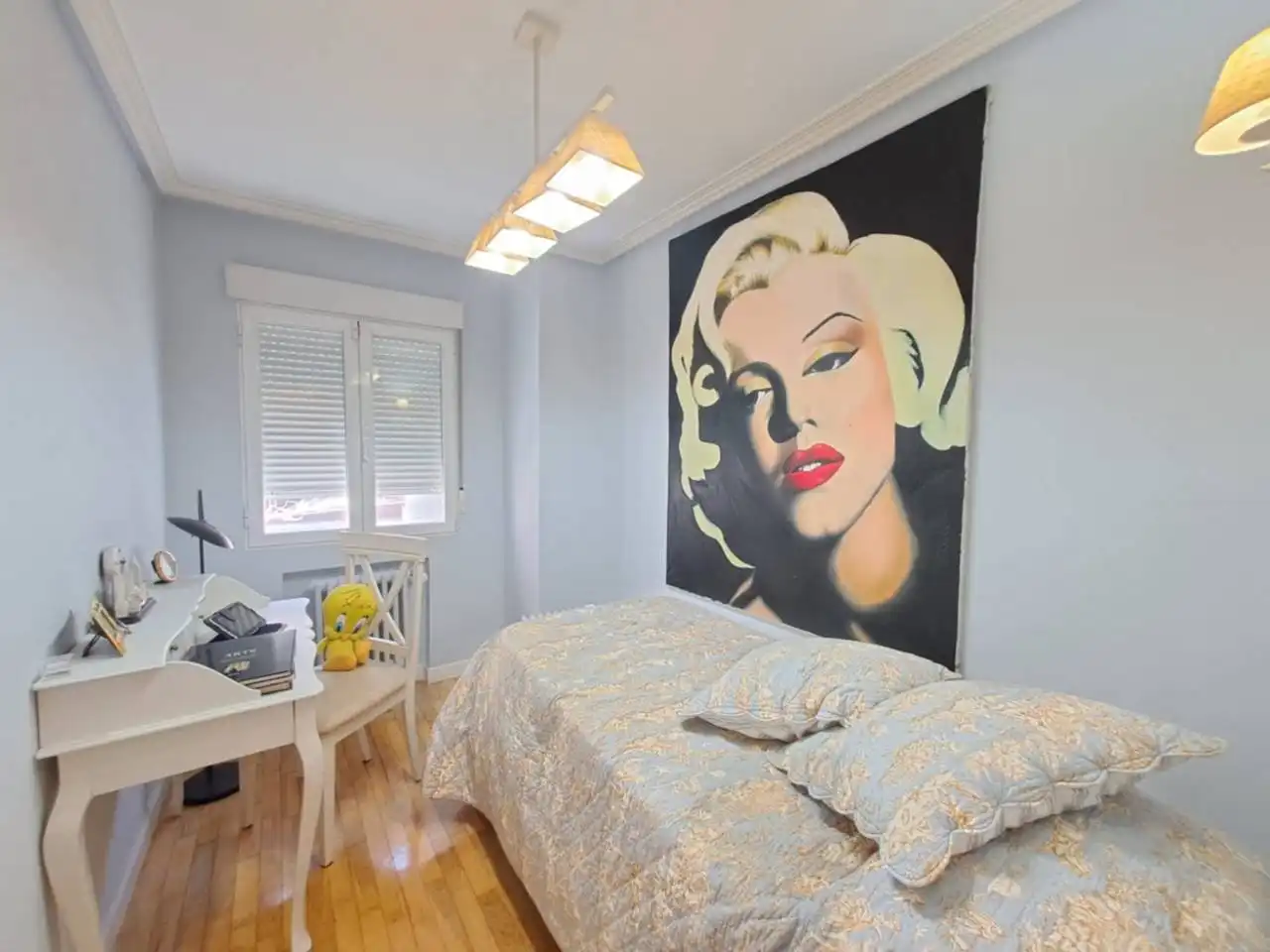 Bedroom of Flat for sale in Burgos  with Heating, Terrace and Alarm