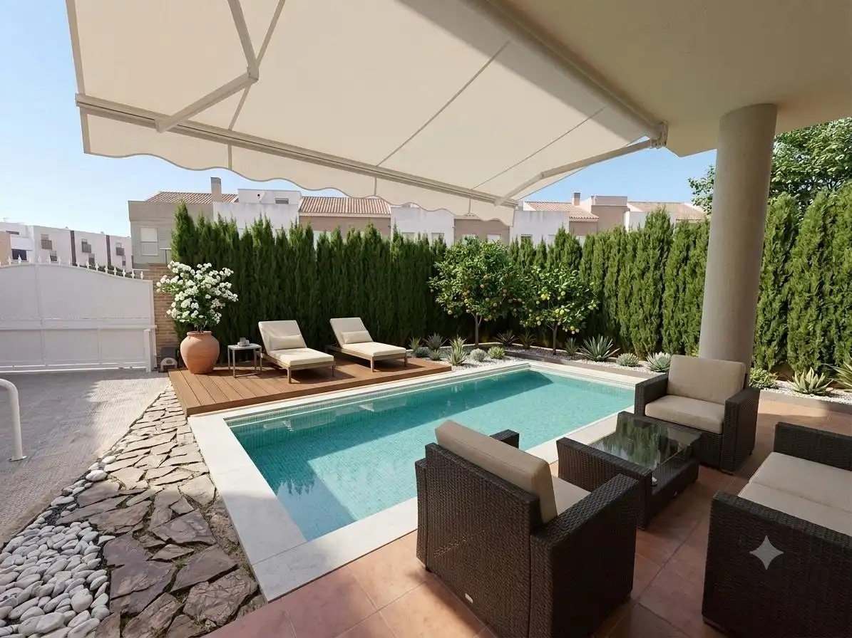 Terrassa de Casa o xalet en venda en Sagunto / Sagunt amb Calefacció, Jardí privat i Terrassa