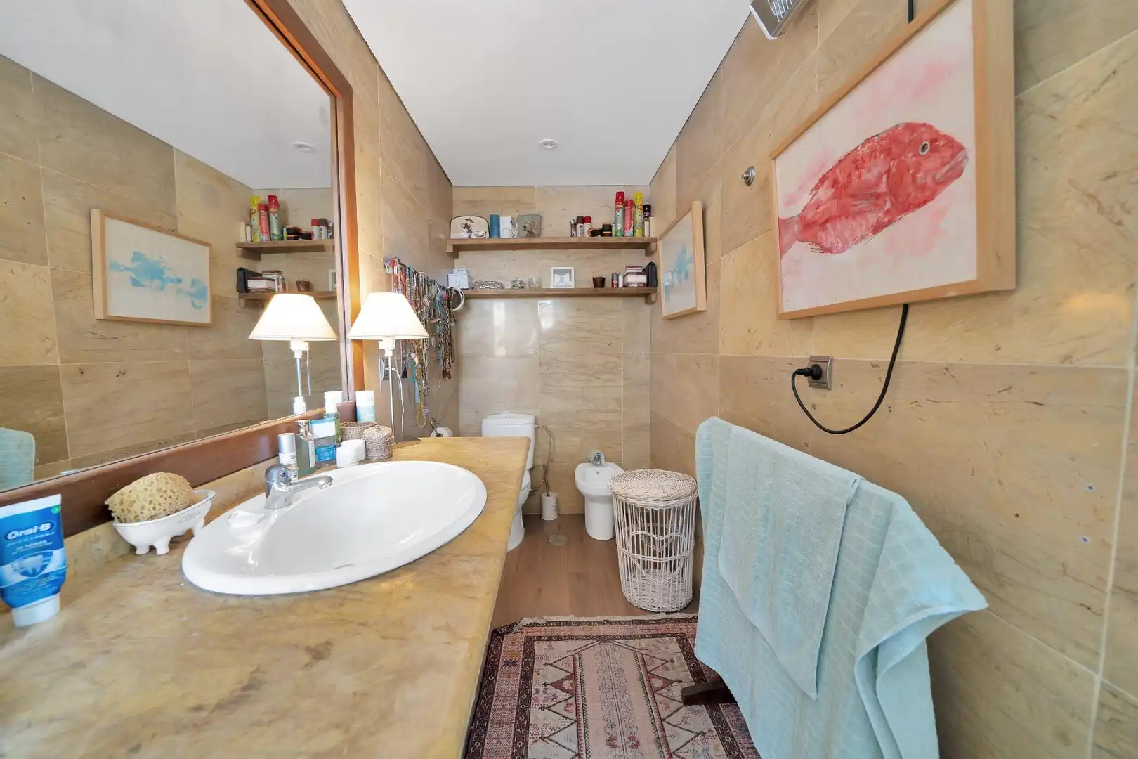 Baño de Casa adosada en venta en Marbella con Aire acondicionado, Terraza y Trastero