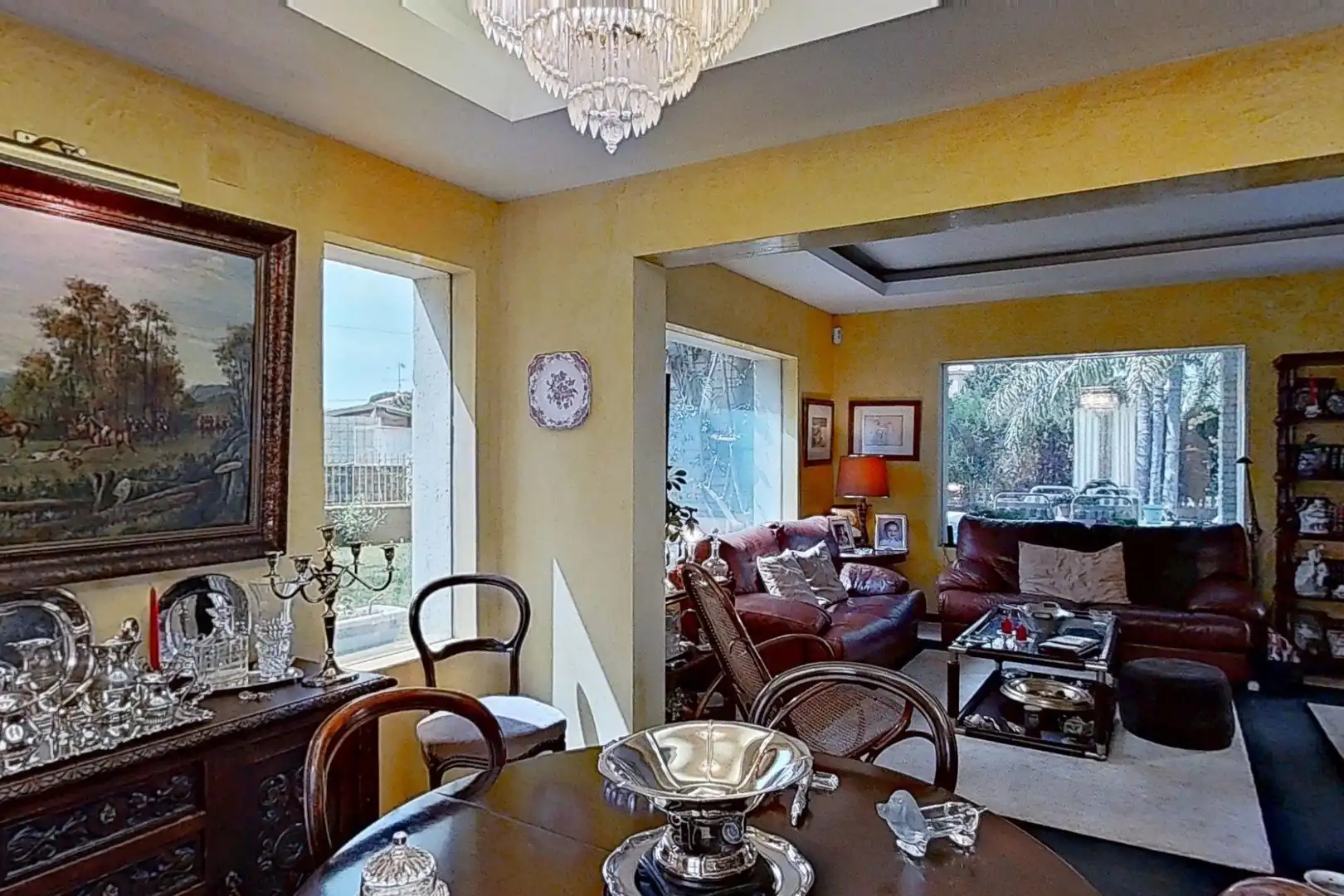 Dining room of Houses for sale in Dénia  with Air Conditioner, Heating and Private garden