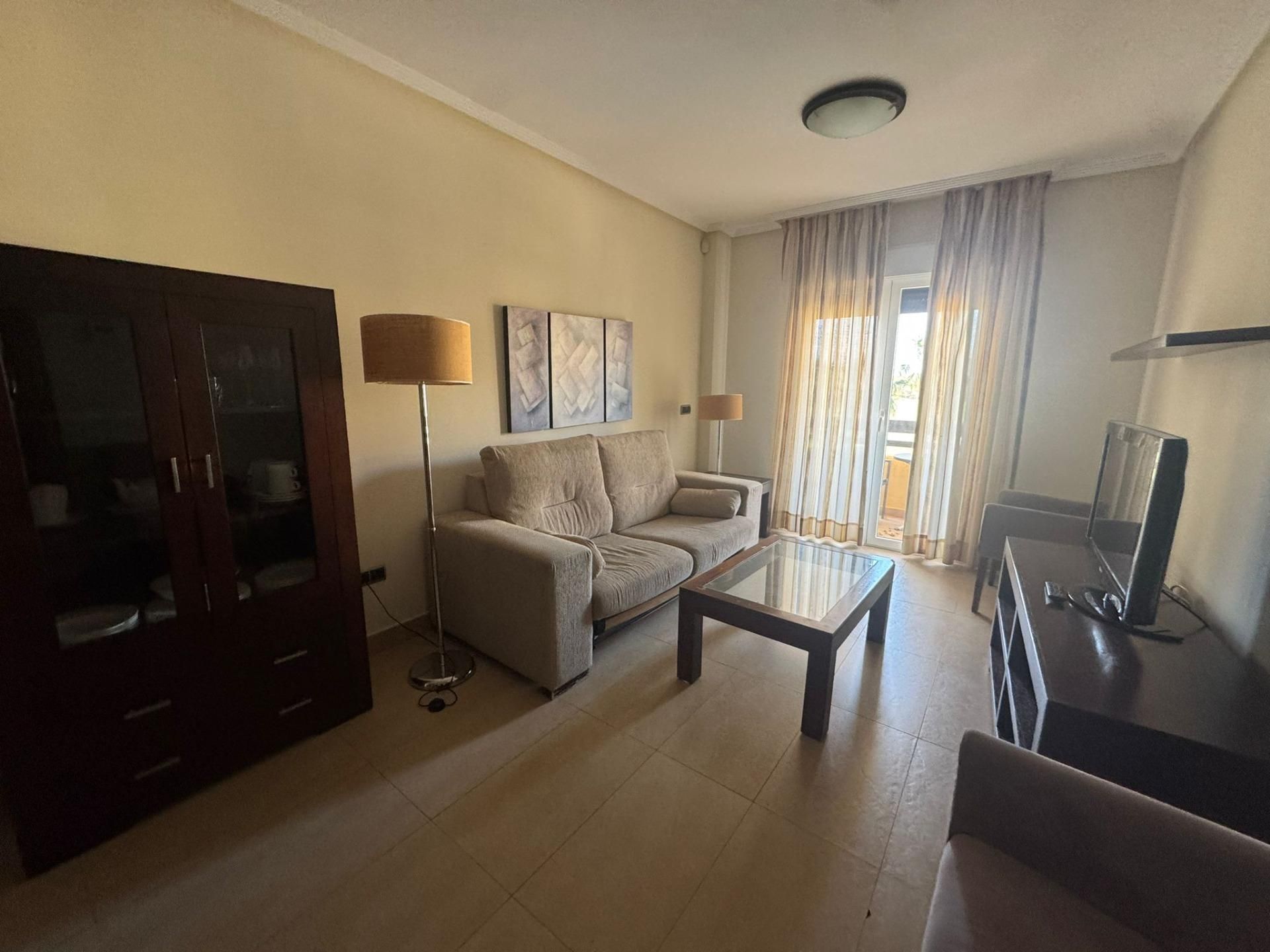 Living room of Flat for sale in Los Alcázares  with Air Conditioner, Heating and Private garden