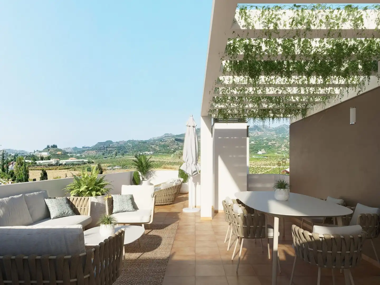 Terraza de Piso en venta en Vélez-Málaga con Terraza y Balcón