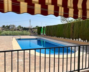 Swimming pool of House or chalet for sale in Elche / Elx  with Air Conditioner, Heating and Private garden