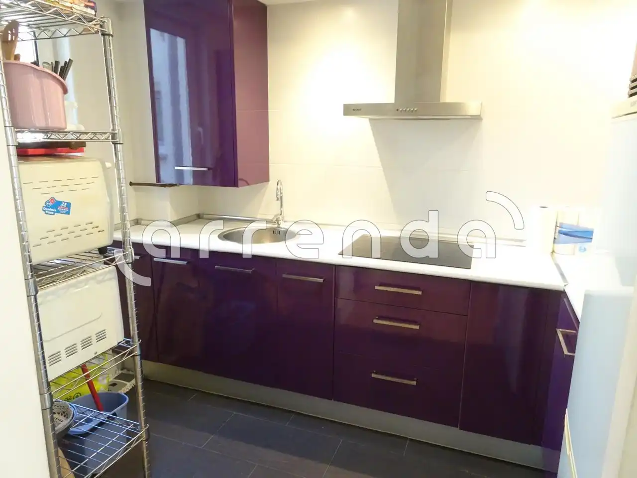 Kitchen of Apartments for rent in Santander  with Heating, Furnished and Balcony