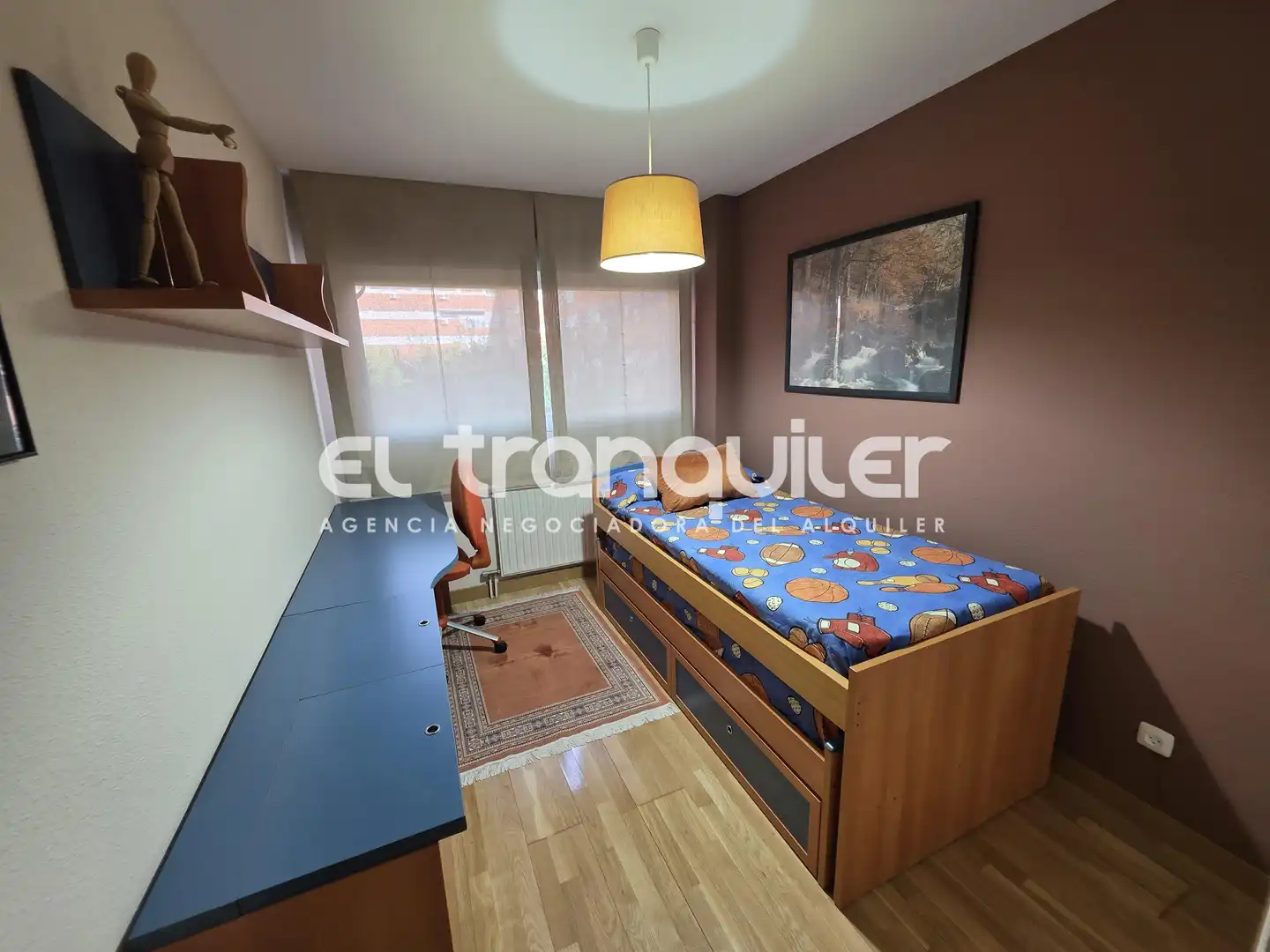 Habitación de Piso de alquiler en Madrid con Aire acondicionado, Parquet y Amueblado