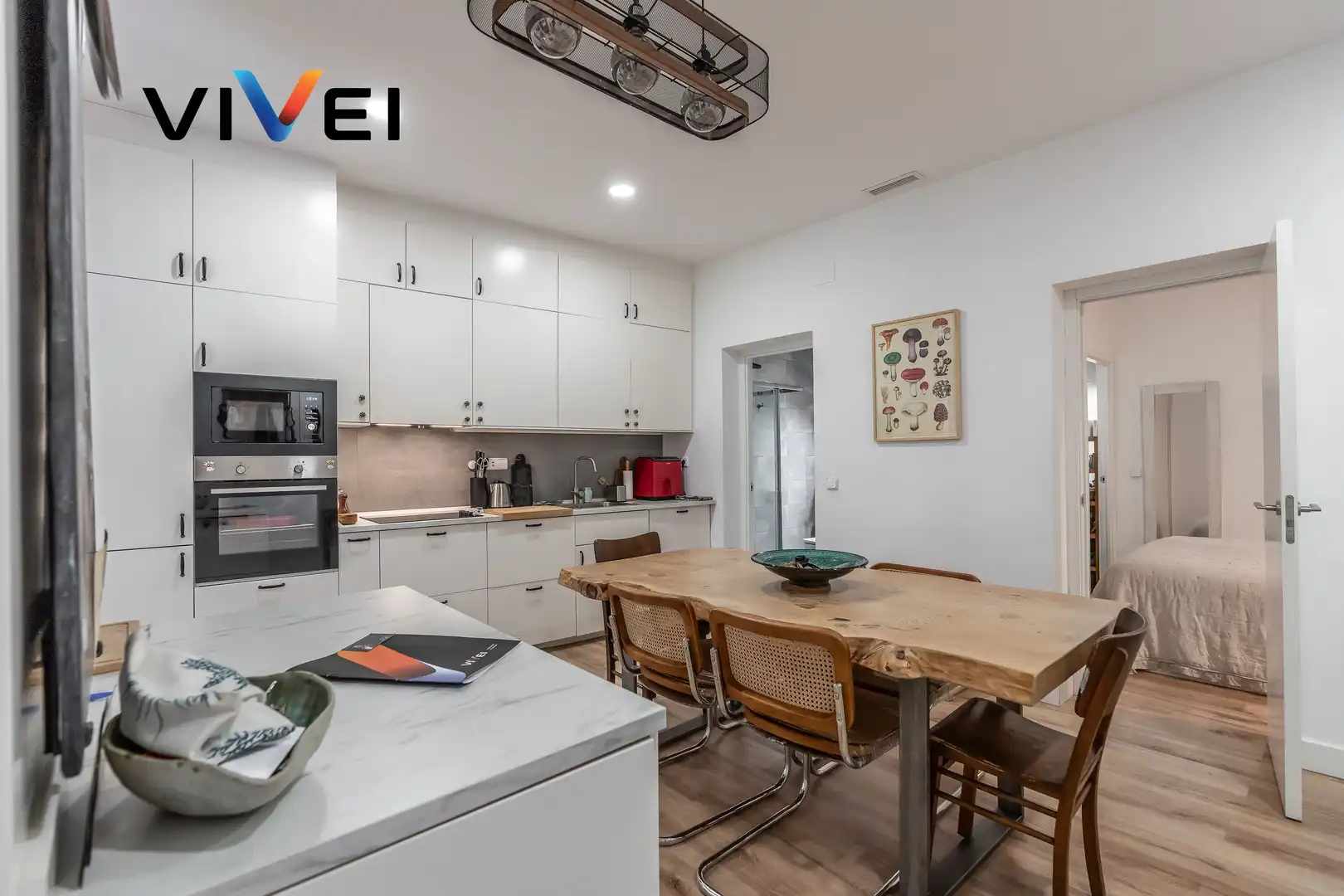 Kitchen of Flat for sale in Madrid  with Balcony