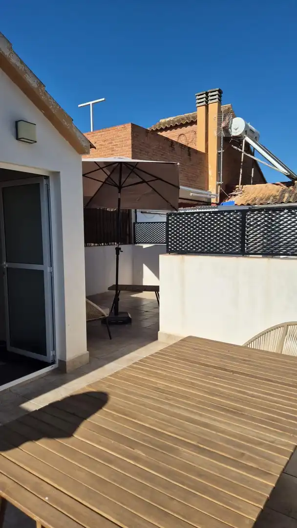 Terraza de Casa adosada de alquiler en Murcia con Calefacción, Jardín privado y Terraza