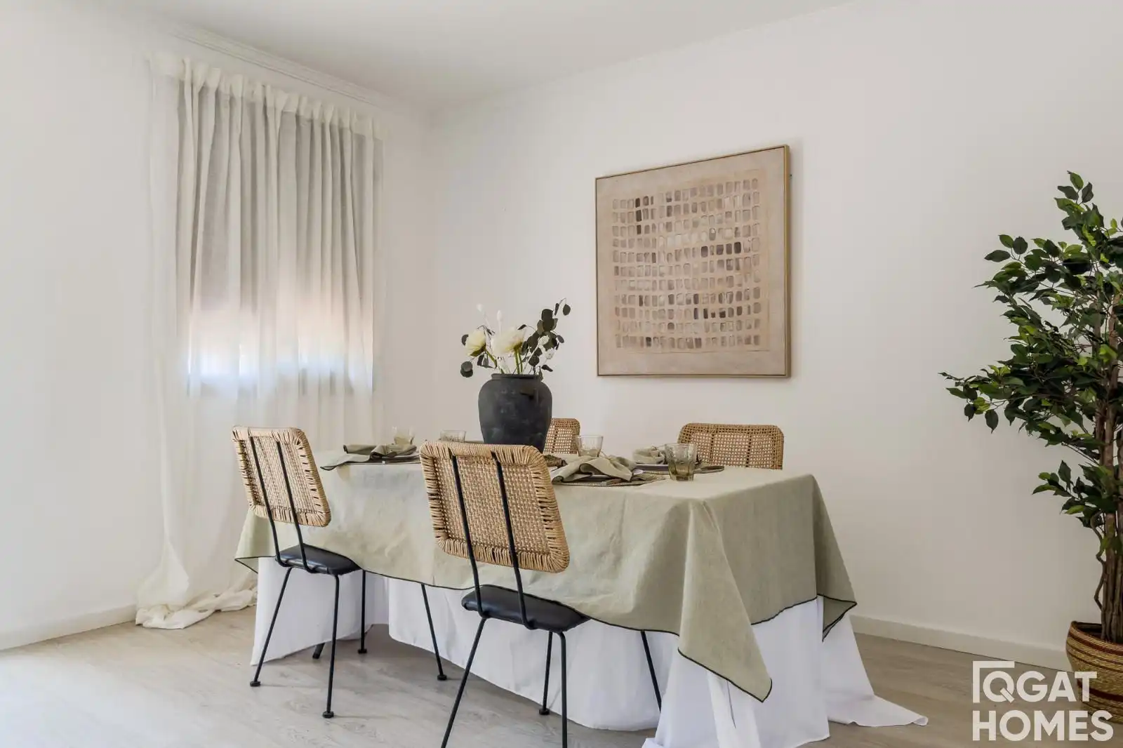 Esszimmer von Haus oder Chalet zum Verkauf in Sant Cugat del Vallès mit Klimaanlage, Heizung und Terrasse