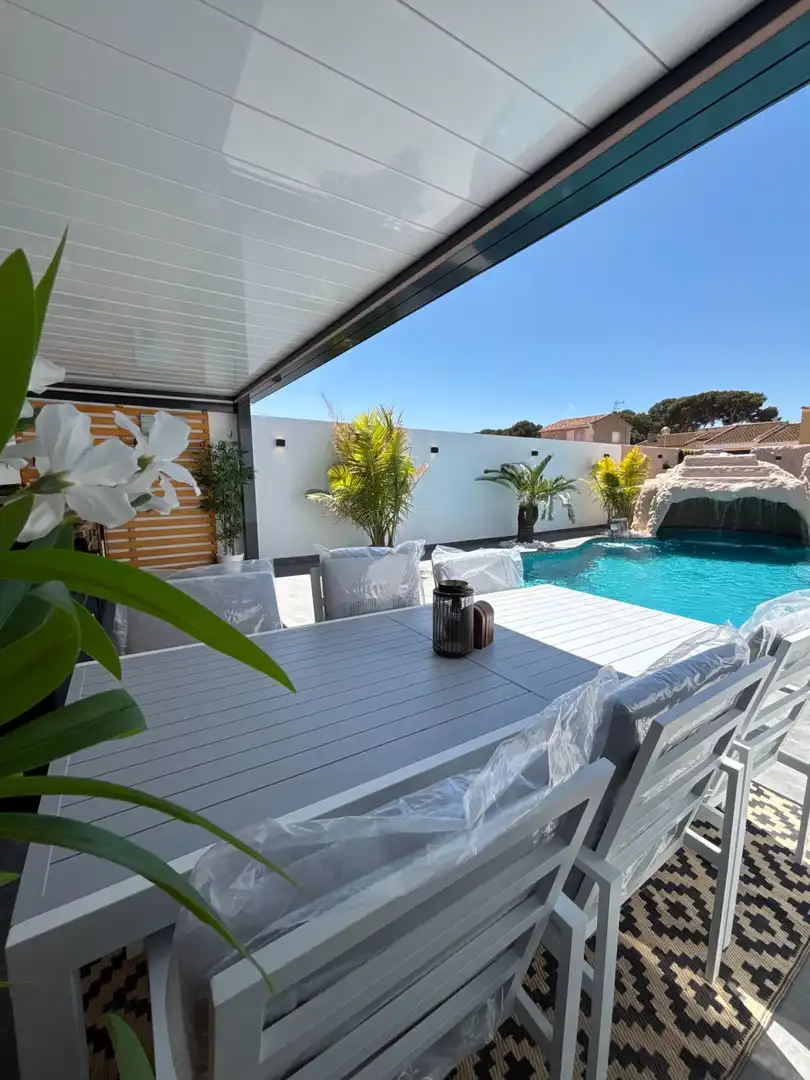 Terraza de Casa o chalet en venta en Cartagena con Aire acondicionado, Terraza y Piscina
