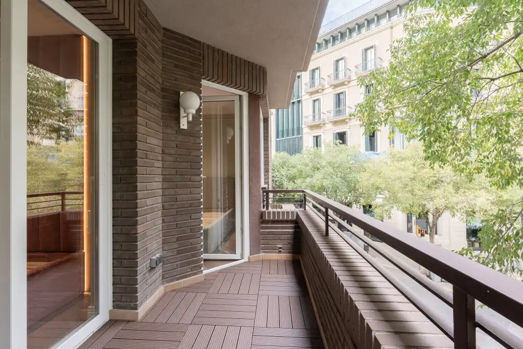 Terrasse von Wohnungen zum Verkauf in Barcelona mit Klimaanlage, Heizung und Parkett
